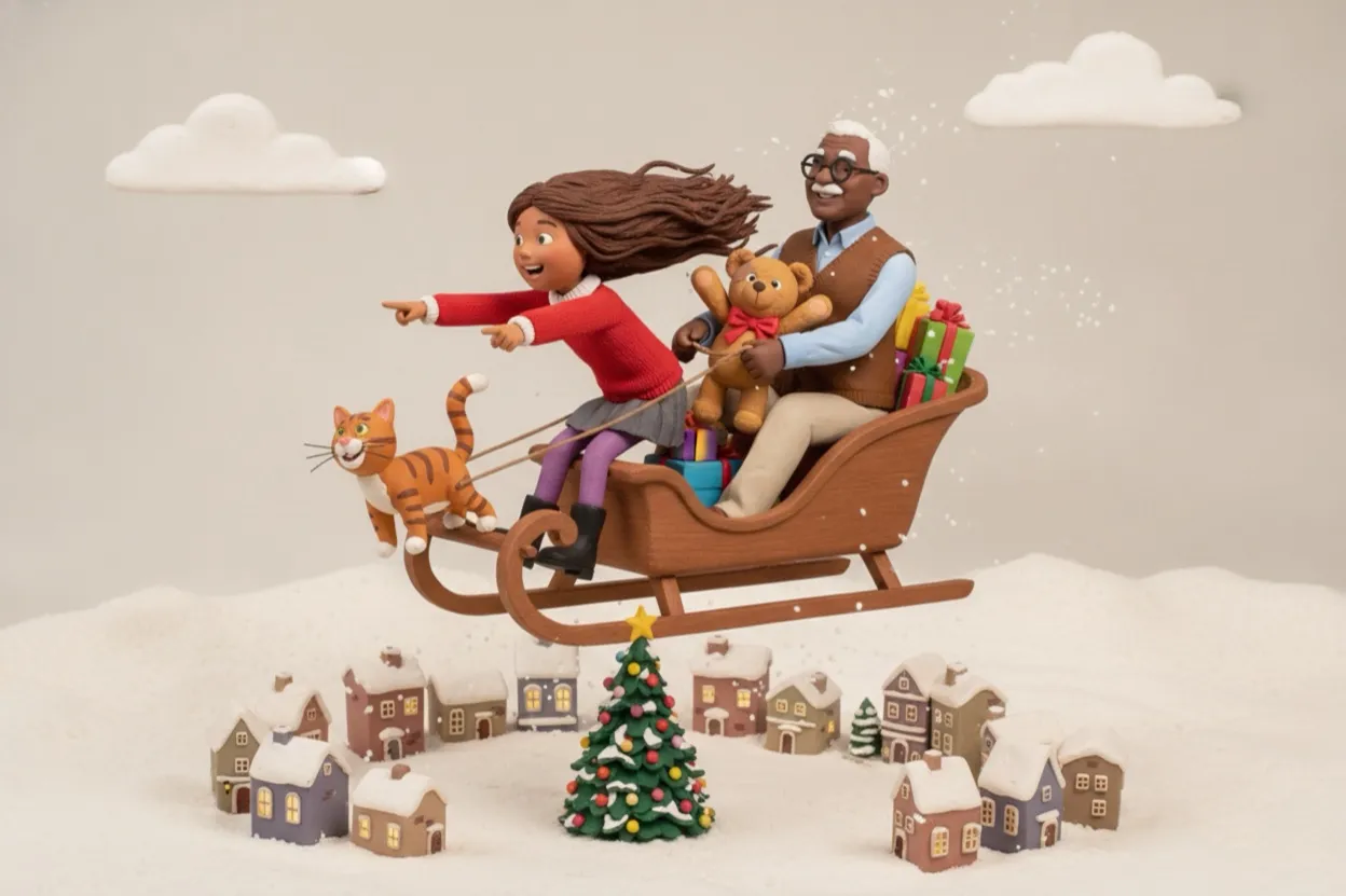 Titelbild von Das Kuschelnest rettet Weihnachten